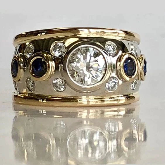 Gouden Ring met Zirkonia-inleg - Elina
