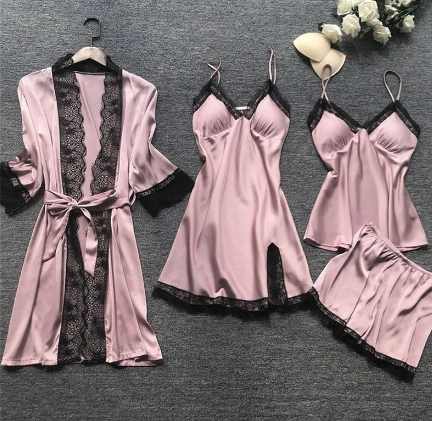 Luxe Satijnen Pyjama Set - Luna