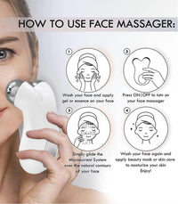 Microstroom Gezichtsmassager - FirmGlow