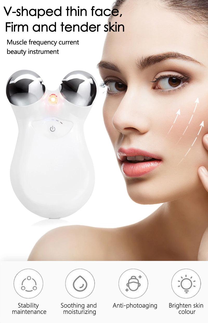Microstroom Gezichtsmassager - FirmGlow