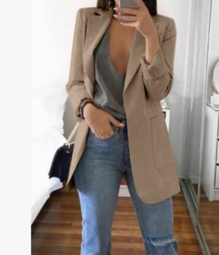 Trendy Dames Blazervest - Elise