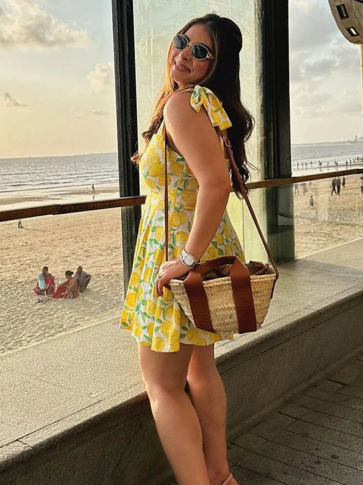 Zomerjurk met Citroenprint – Lianne