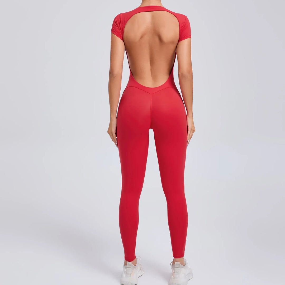 Yoga Jumpsuit met Ademend & Flexibel Design - Luna