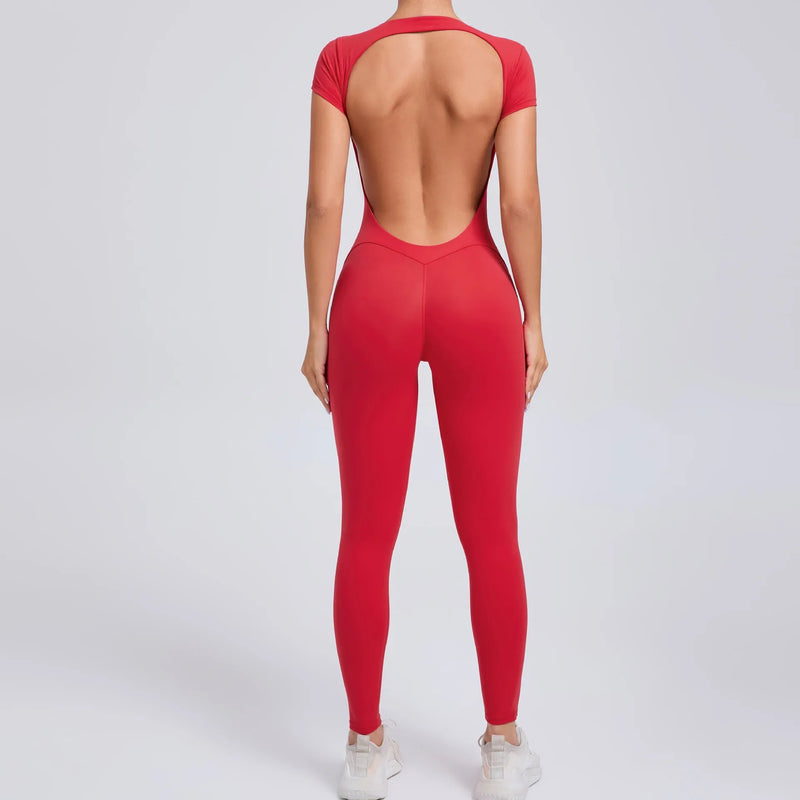 Yoga Jumpsuit met Ademend & Flexibel Design - Luna