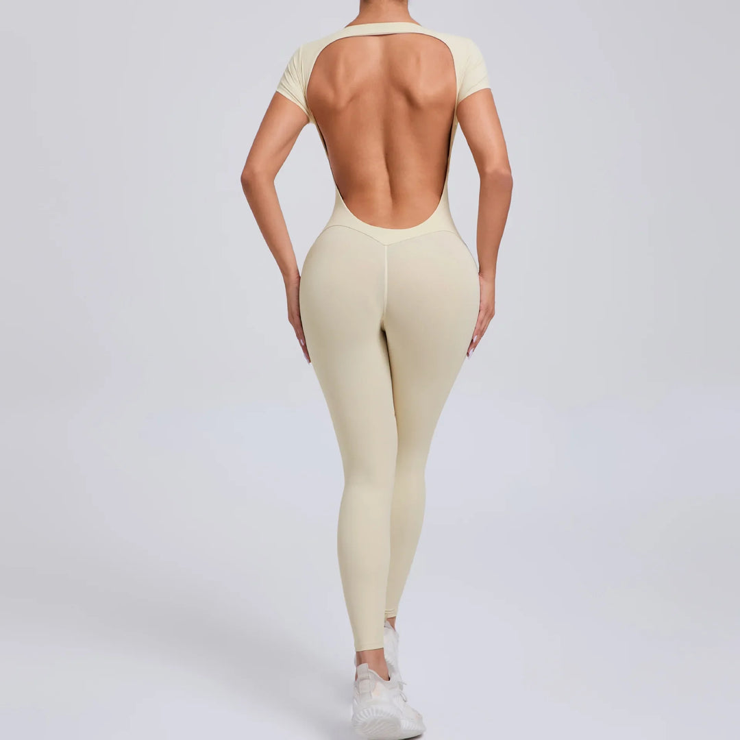Yoga Jumpsuit met Ademend & Flexibel Design - Luna