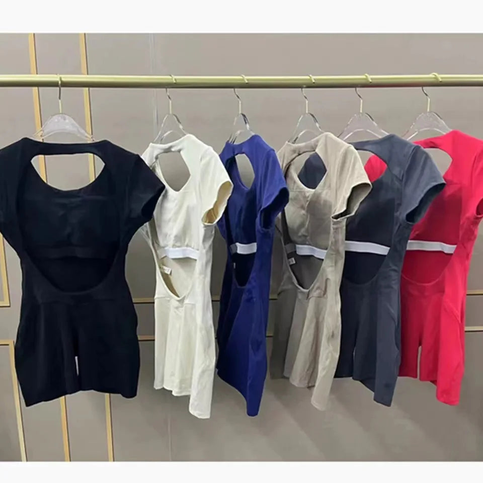 Yoga Jumpsuit met Ademend & Flexibel Design - Luna
