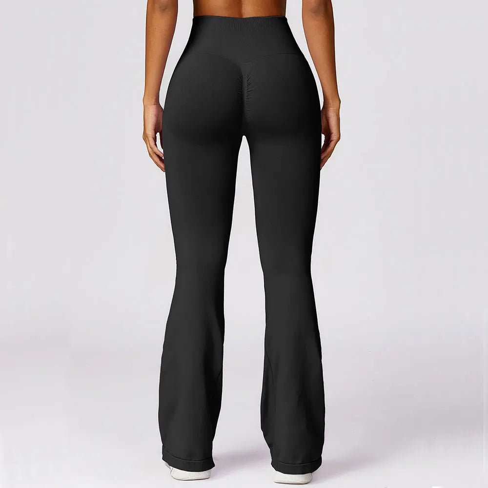 Naadloze Flared Yoga Legging - Elara