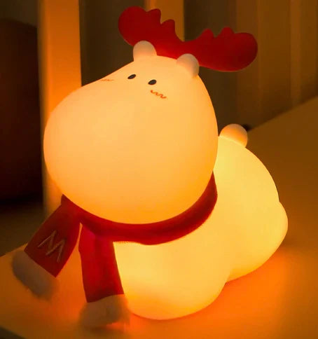 Magiczna lampka nocna LED z reniferem - GlowDeer