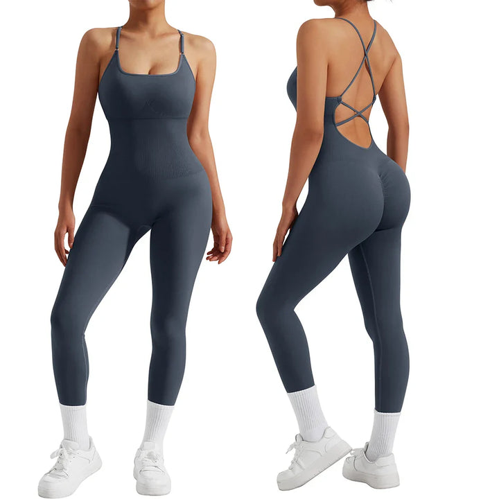 All-Season Dames Fitness Jumpsuit - Nova