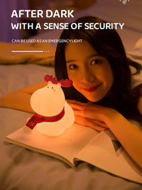 Magiczna lampka nocna LED z reniferem - GlowDeer