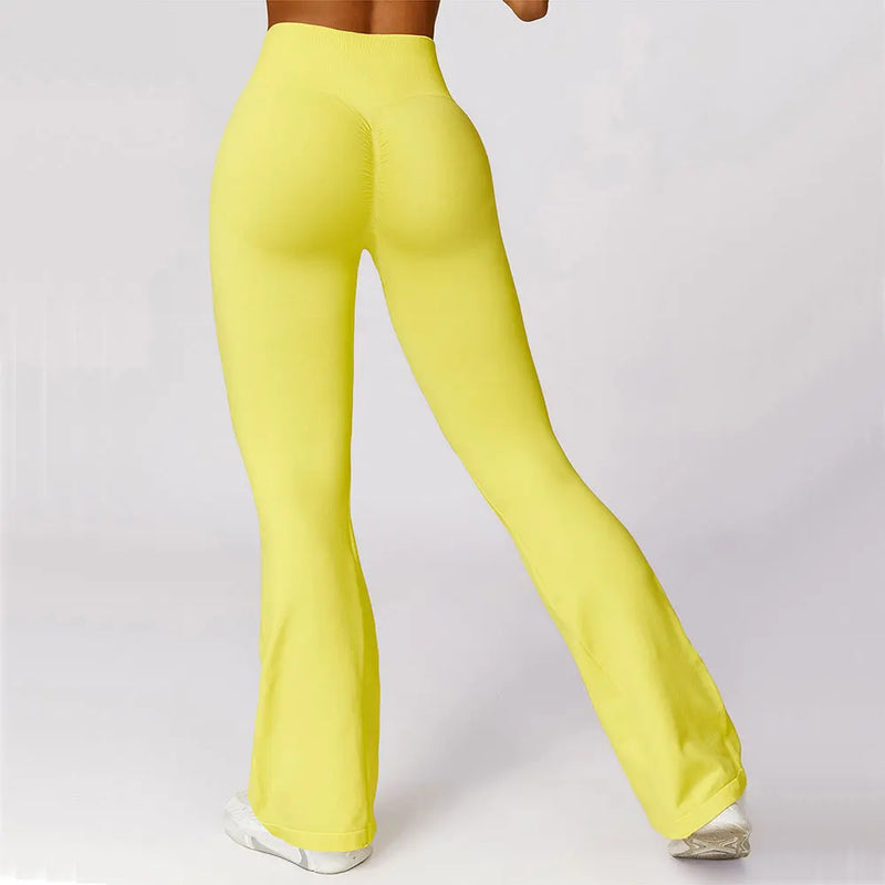 Naadloze Flared Yoga Legging - Elara