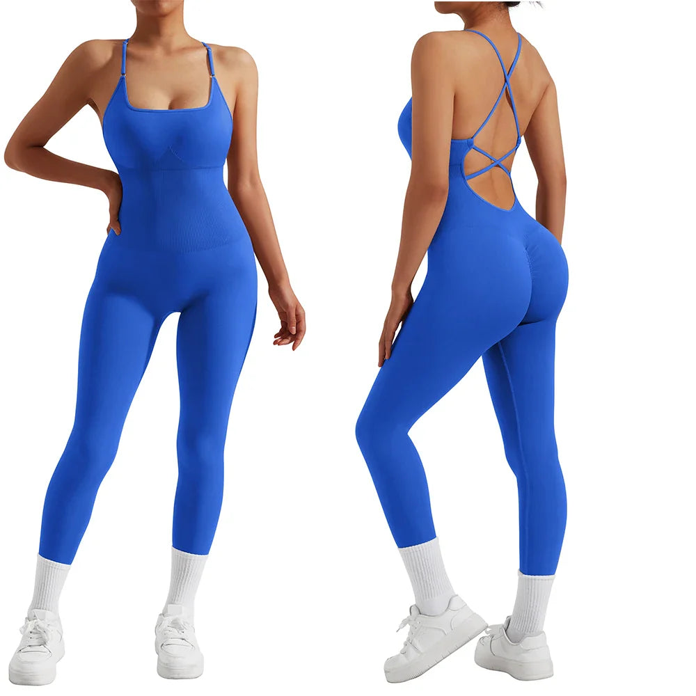 All-Season Dames Fitness Jumpsuit - Nova