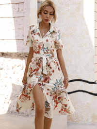 Stijlvolle Jurk met V-hals - Isabella