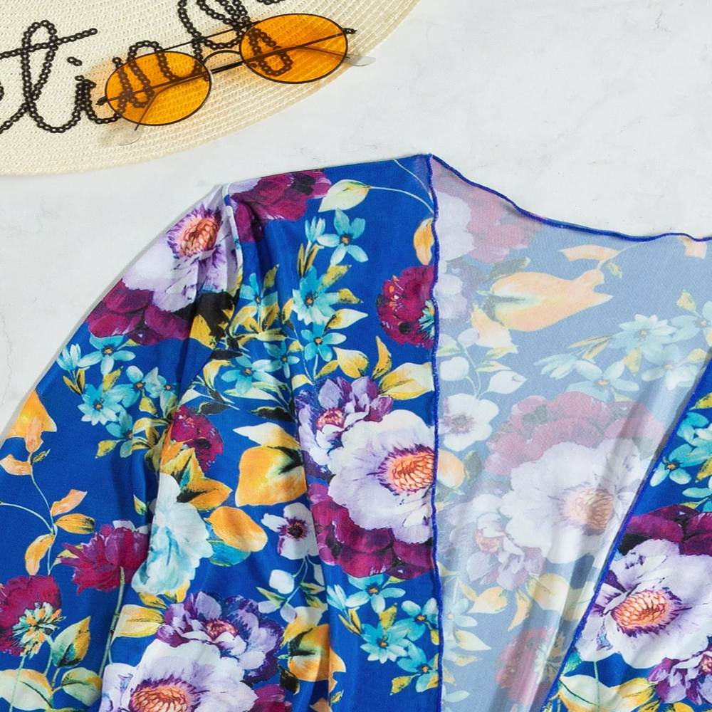 3-Delige Blauwe Bikini Set met Flatterende Pasvorm – Marisse