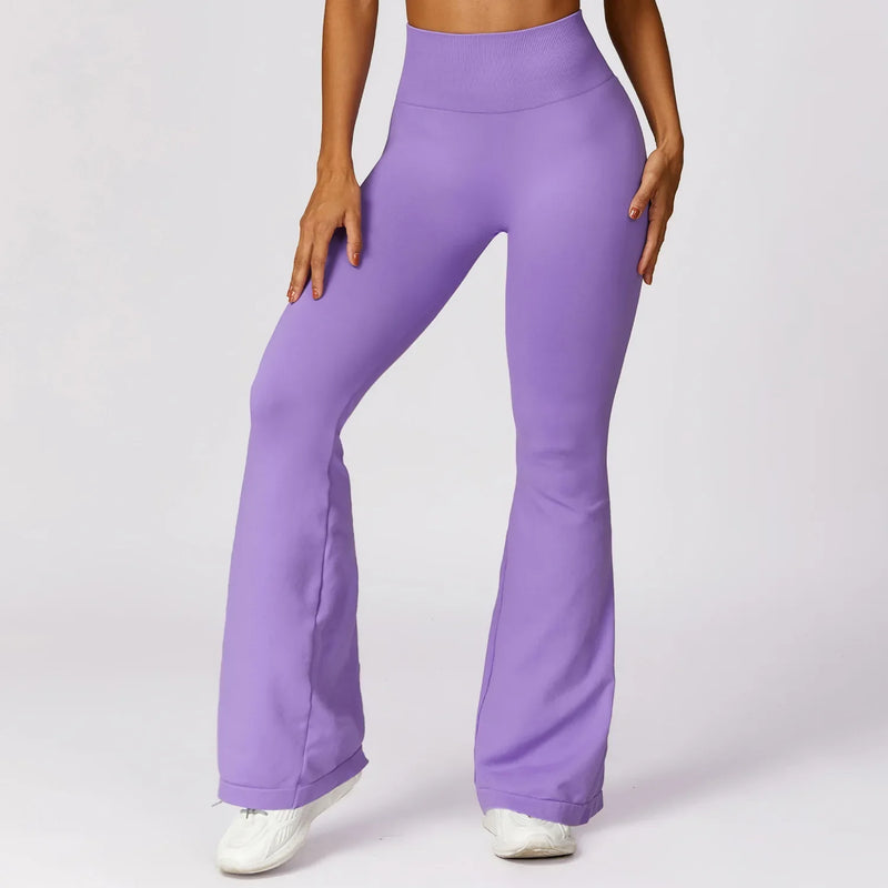 Naadloze Flared Yoga Legging - Elara