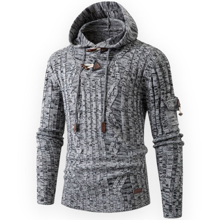 Stijlvolle Warme Fleece Hoodie voor Heren - AlpineTrail