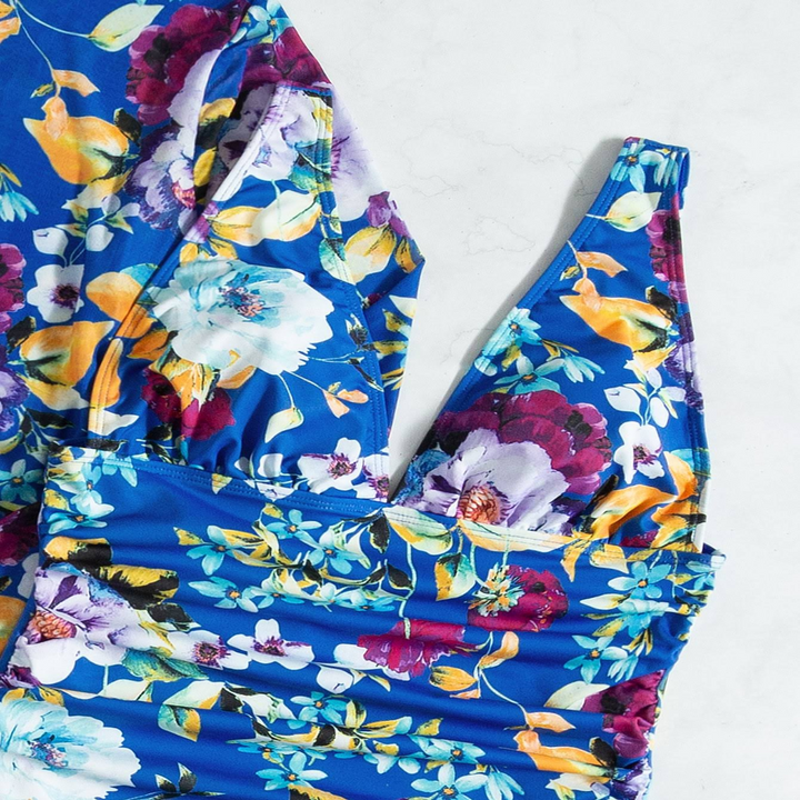 3-Delige Blauwe Bikini Set met Flatterende Pasvorm – Marisse
