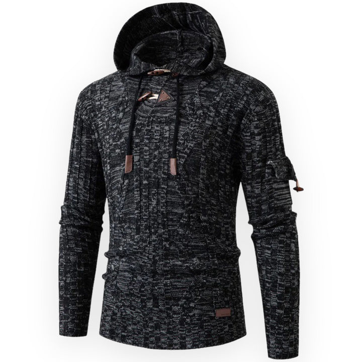 Stijlvolle Warme Fleece Hoodie voor Heren - AlpineTrail