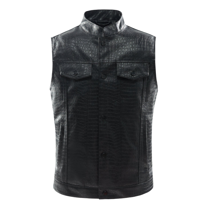 Lederen Vest voor Heren - Viper