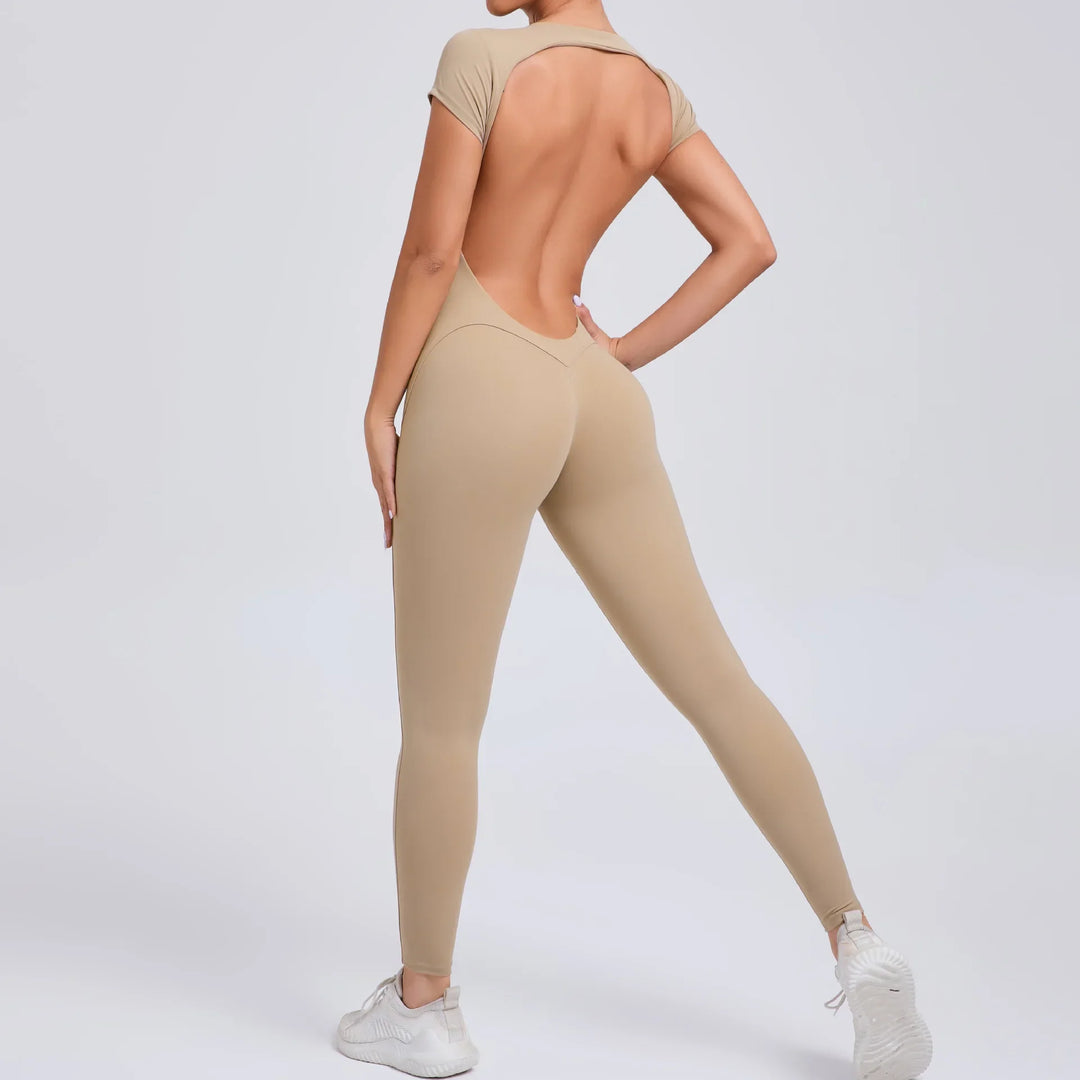 Yoga Jumpsuit met Ademend & Flexibel Design - Luna