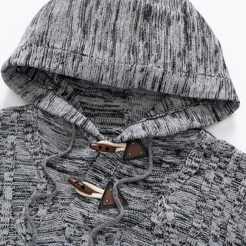 Stijlvolle Warme Fleece Hoodie voor Heren - AlpineTrail