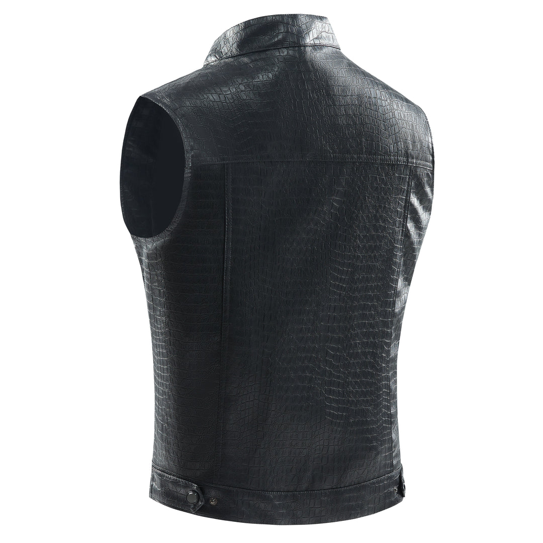 Lederen Vest voor Heren - Viper