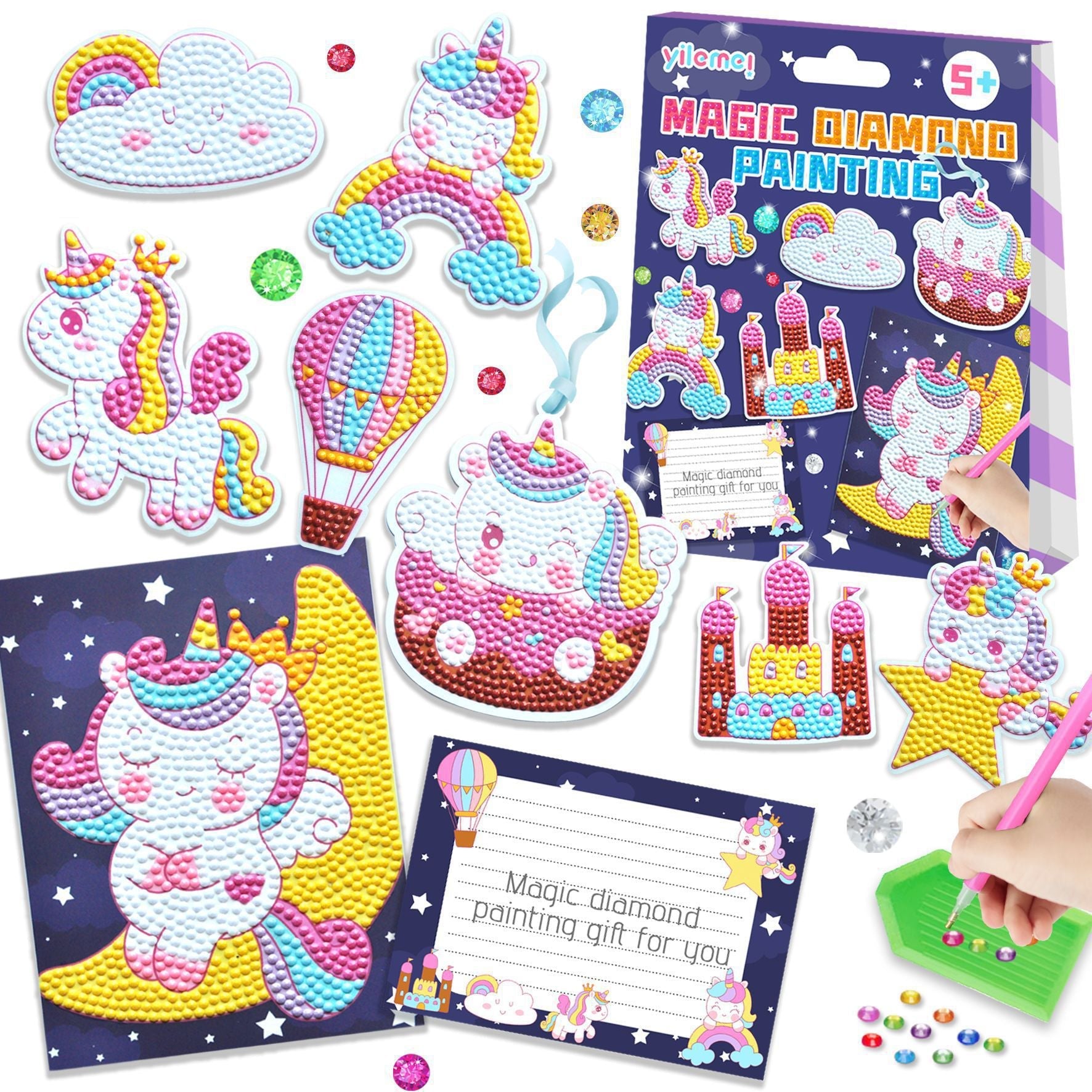 Diamond Painting Set - SparkleArt Sticker Kit