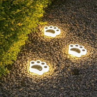 Draadloze Solar Pootafdruk Tuinverlichting - PawsGlow