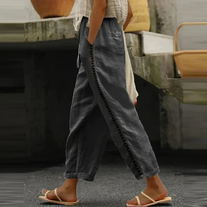 Boho Dames Zomerbroek met Print – Solea