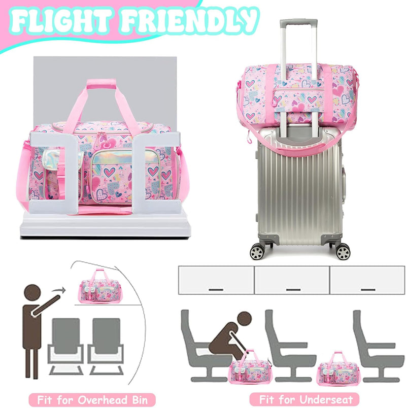 3-delige Kinder Bagageset met Handbagage Koffer