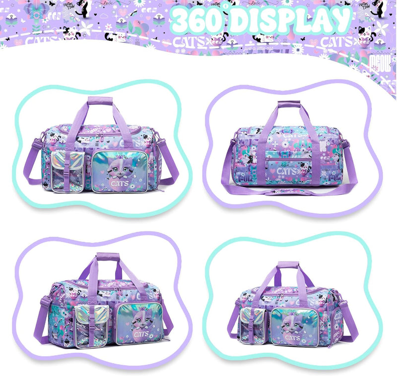 3-delige Kinder Bagageset met Handbagage Koffer