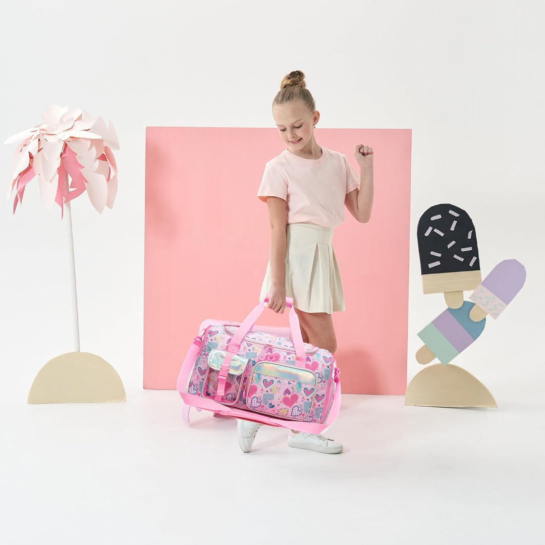 3-delige Kinder Bagageset met Handbagage Koffer
