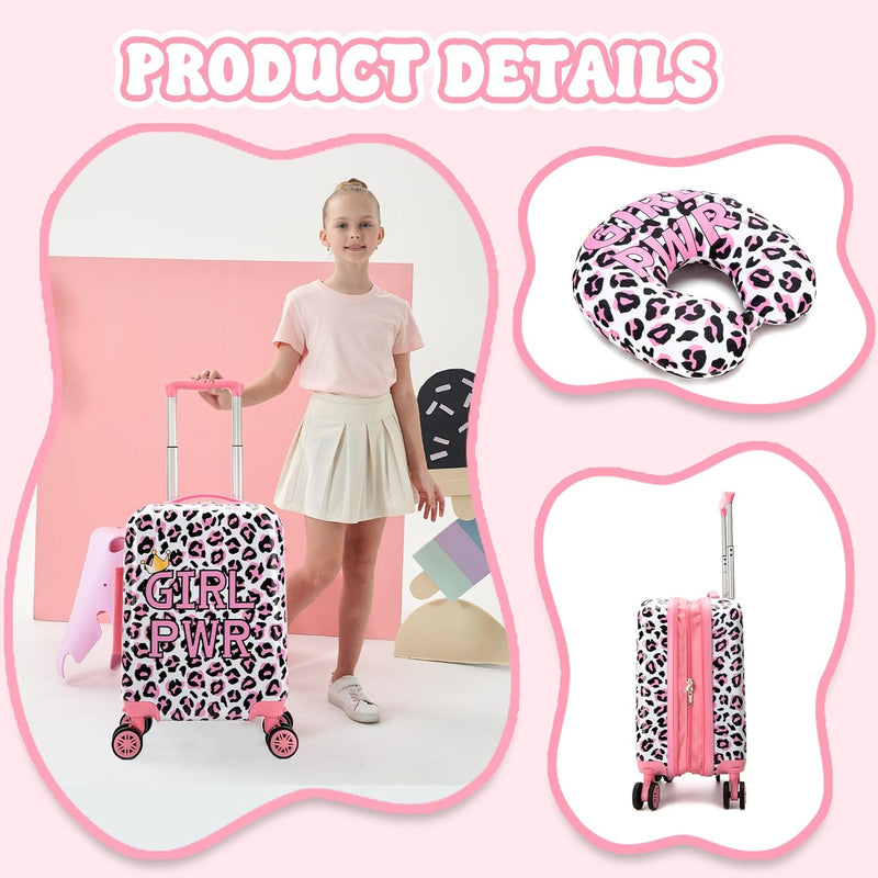 3-delige Kinder Bagageset met Handbagage Koffer