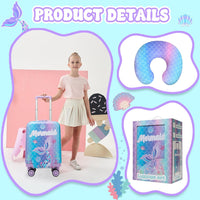 3-delige Kinder Bagageset met Handbagage Koffer