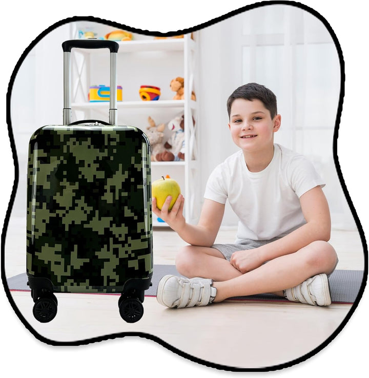 3-delige Kinder Bagageset met Handbagage Koffer