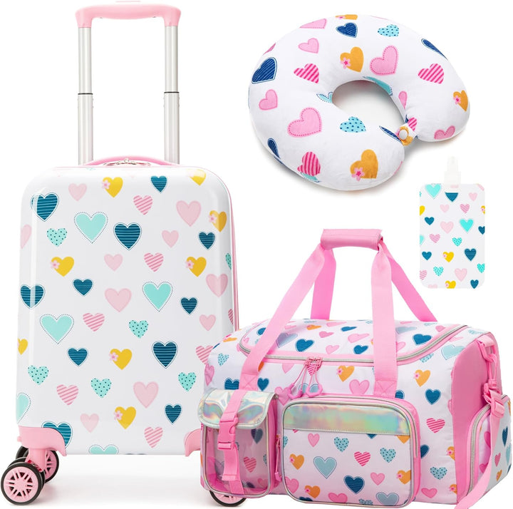 3-delige Kinder Bagageset met Handbagage Koffer
