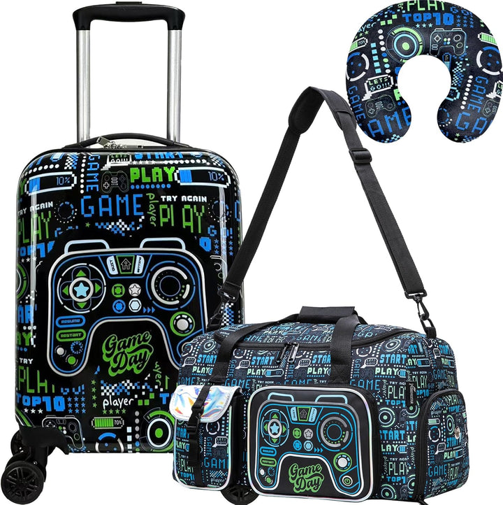 3-delige Kinder Bagageset met Handbagage Koffer