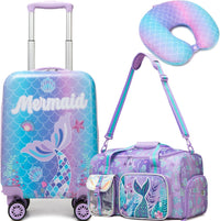 3-delige Kinder Bagageset met Handbagage Koffer