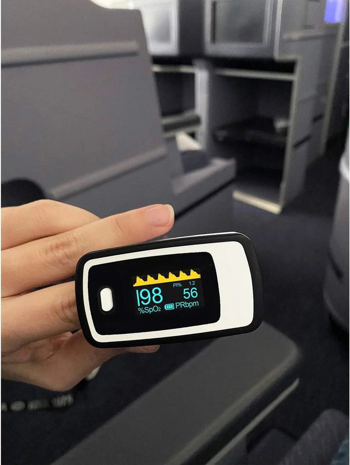 Niet-Invasieve Vinger Saturatiemeter met LED-Display - PrecisionPulse