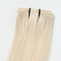 Naadloze Hairextensionstrook – SilkLine (Light Ash Blonde 60B)