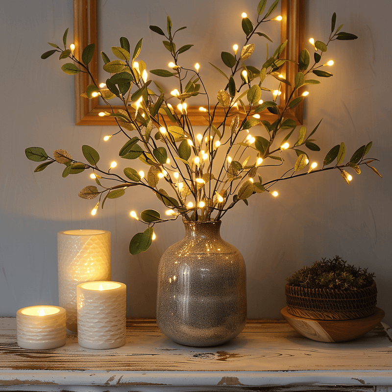 Sfeervolle LED Tak voor een Magische Touch - GlowBranch