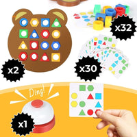 Vorm- en Kleurenpuzzel voor Kinderen - ShapeMatch