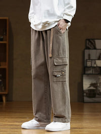 Męskie spodnie cargo z kieszeniami – Ruben