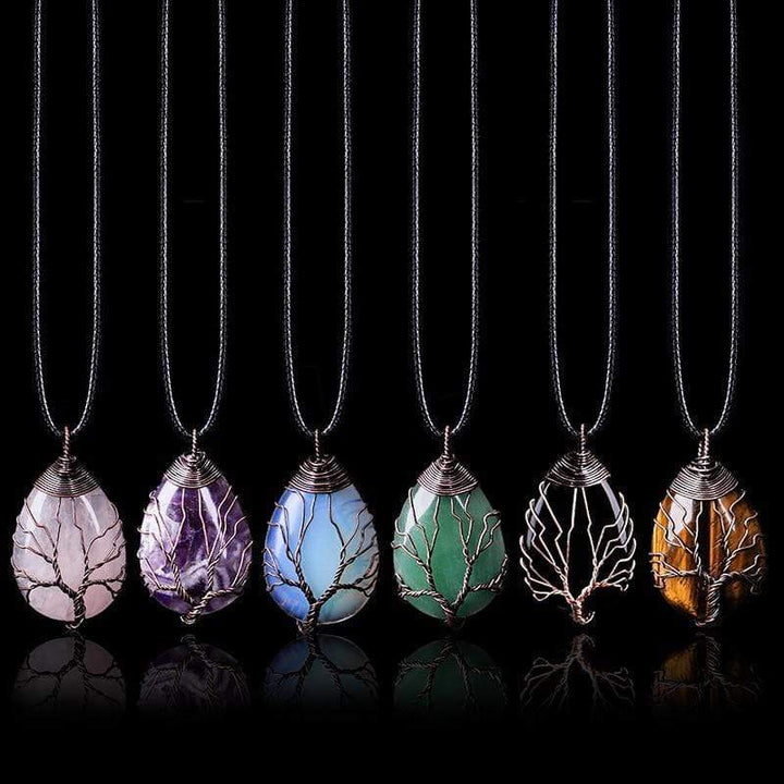 Amethist Druppelketting - Seraphina