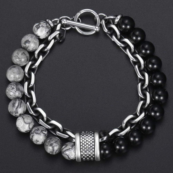Jaspis Beschermende Armband - Darius