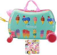 Ride-On IJsjes Kinderkoffer met Wielen – Draag & Speel Koffer