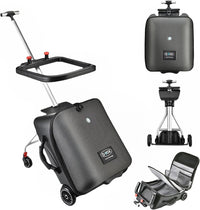 Uitbreidbare Ride-On Kinderkoffer met Opvouwbare Trolley – Rover
