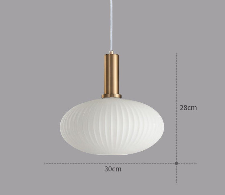 Retro Glazen Hanglamp - ColorVibe