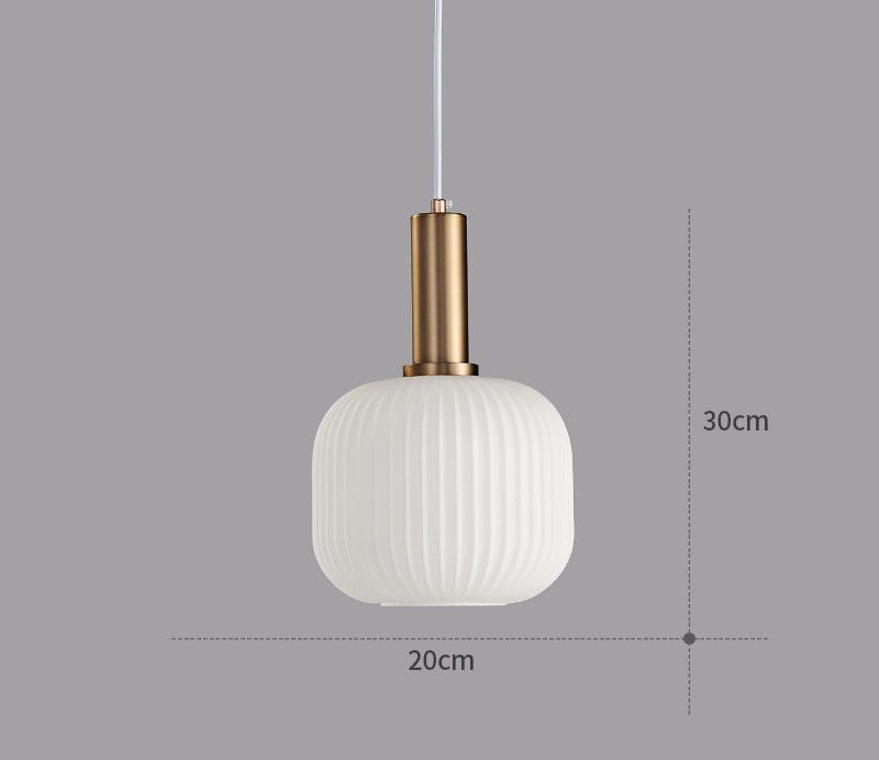 Retro Glazen Hanglamp - ColorVibe