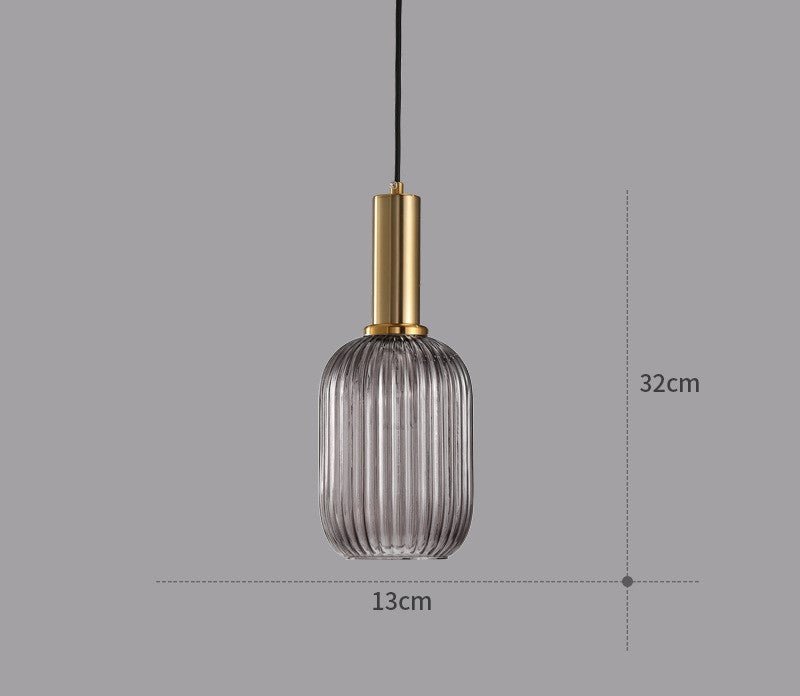 Retro Glazen Hanglamp - ColorVibe